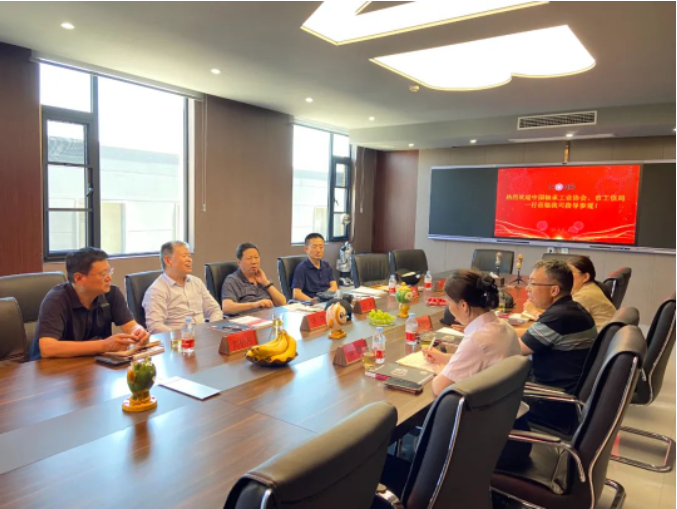 “訪企問(wèn)需，聚焦發(fā)展”——中國(guó)軸協(xié)理事長(zhǎng)周宇一行蒞臨鴻元軸承調(diào)研指導(dǎo)工作