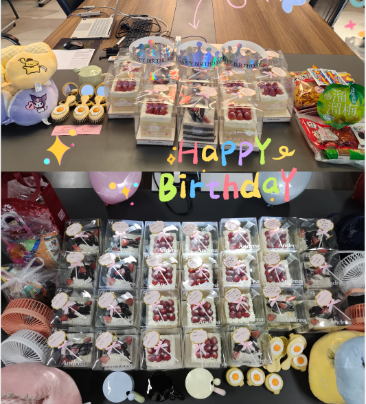 五彩繽紛 共悅生辰--鴻元(HONB)五月員工生日會(huì)